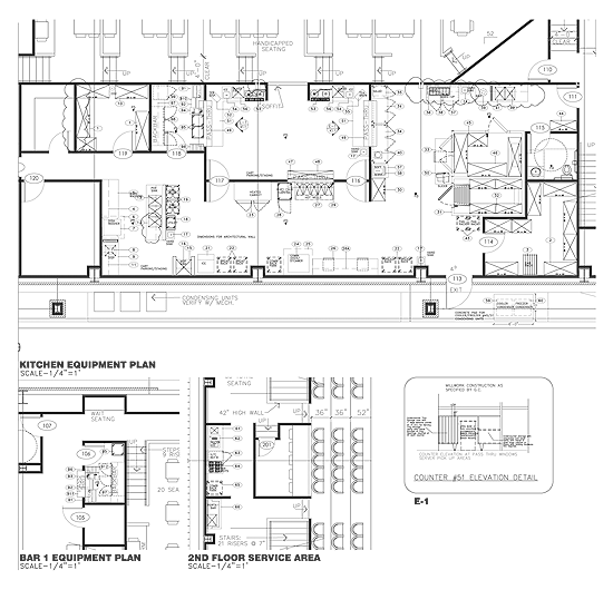 Commercial Restaurant Kitchen Engineering Diagram